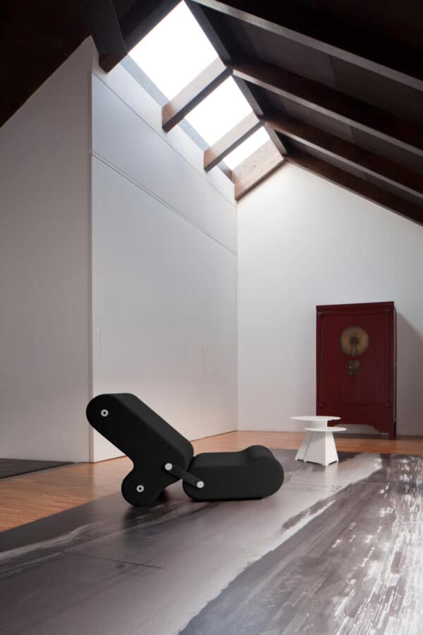 Multichair B-Line / Fauteuil design transformable Noir B-Line (ref. 10368)