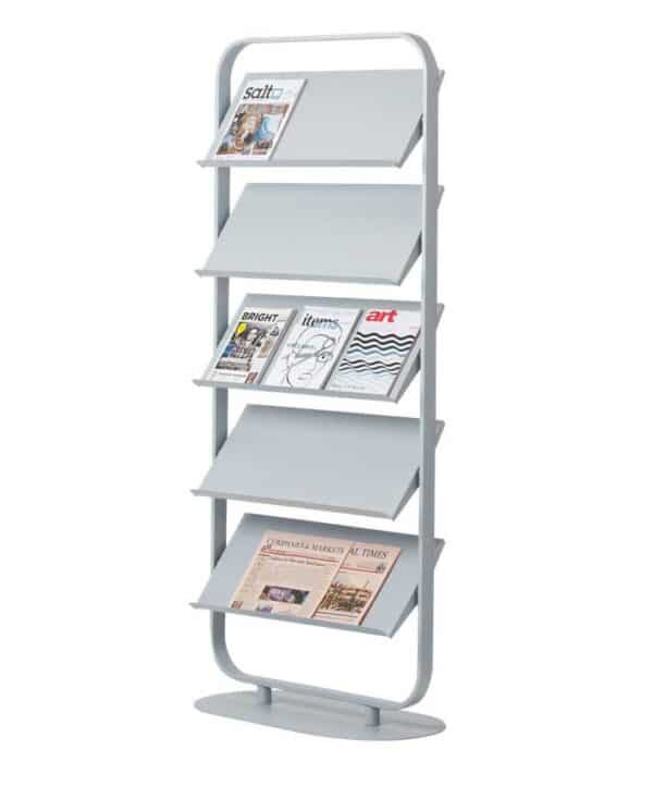 Focus Cascando/ Présentoir porte-revues 5 étagères Cascando (ref. 10432i)
