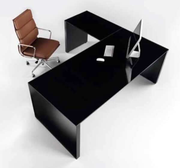 Modi / Bureau de direction 200 cm avec retour Ultom (ref. 14654i)