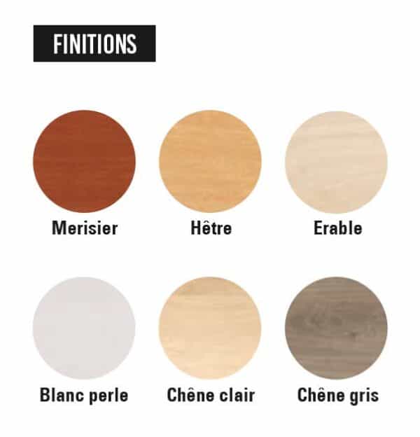 Pro / Armoire mi haute sans porte H102 x L100 x P45 cm Burocean (ref. 16488i)