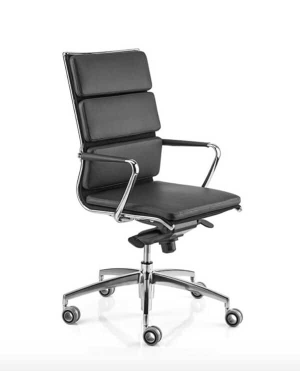 Alia C Moving / Fauteuil de direction en cuir Moving (ref. 31397i)